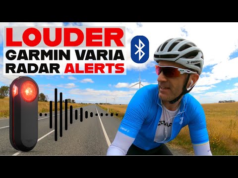 LOUDER Garmin Varia RADAR Alerts: Using Bluetooth Audio Alerts // How-To