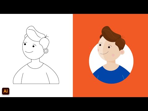 Adobe illustrator Flat illustration Digital illustration Adobe illustrator Tutorial