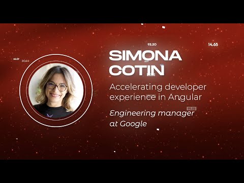 Simona Cotin - Accelerating developer experience in Angular -JSWORLD 2023