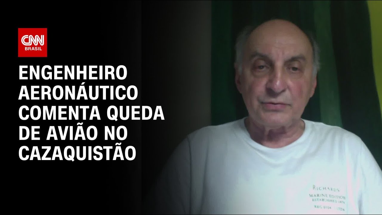 Engenheiro aeronáutico comenta queda de avião no Cazaquistão | CNN PRIME TIME