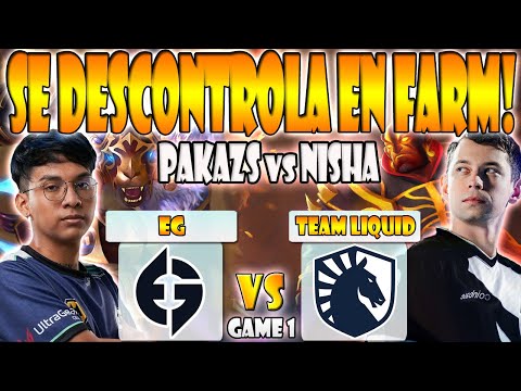 EG VS TEAM LIQUID BO3[GAME 1]ELIMINACIÓN - PAKAZS, WISPER VS NISHA -ESL ONE BERLIN MAJOR 2023 - DOTA