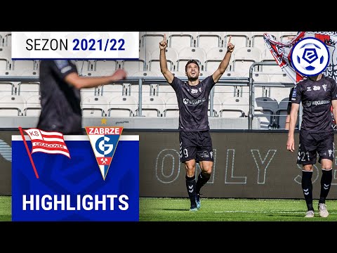 Cracovia - Górnik Zabrze 2:2 | SKRÓT | Ekstraklasa 2021/22 | 7. Kolejka