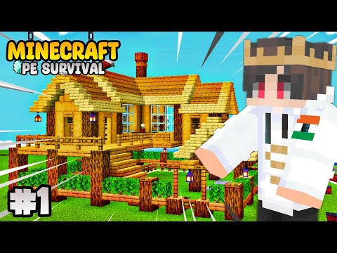 EPIC MINECRAFT PE SURVIVAL BASE in 1.20!