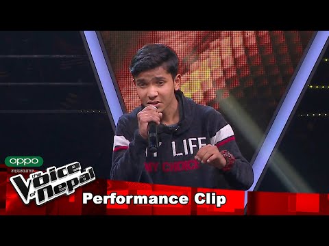 Dhruba BK "Zindagi Ko Ke Chha Ra Bhara"| Blind Audition Performance | The Voice of Nepal S3