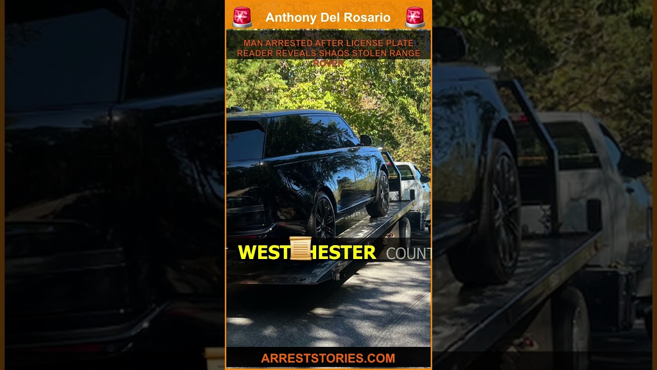 MAN ARRESTED AFTER LICENSE PLATE READER REVEALS SHAQS STOLEN RANGE ROVER