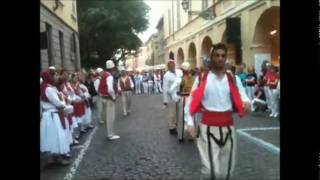 Scanderbeg Danza esibisce nei borghi di Parma