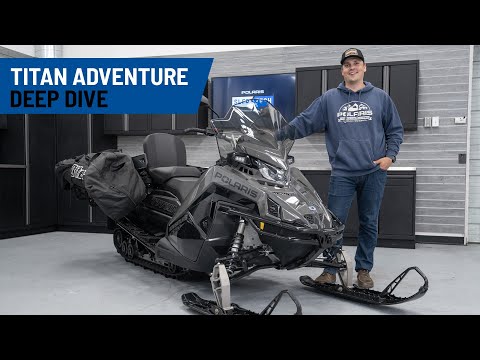 650 TITAN Adventure 155 - Sled Tech EP. 16 | Polaris Snowmobiles