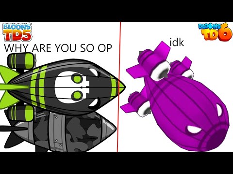 BTD5 BLOONS MEET BTD6 BLOONS