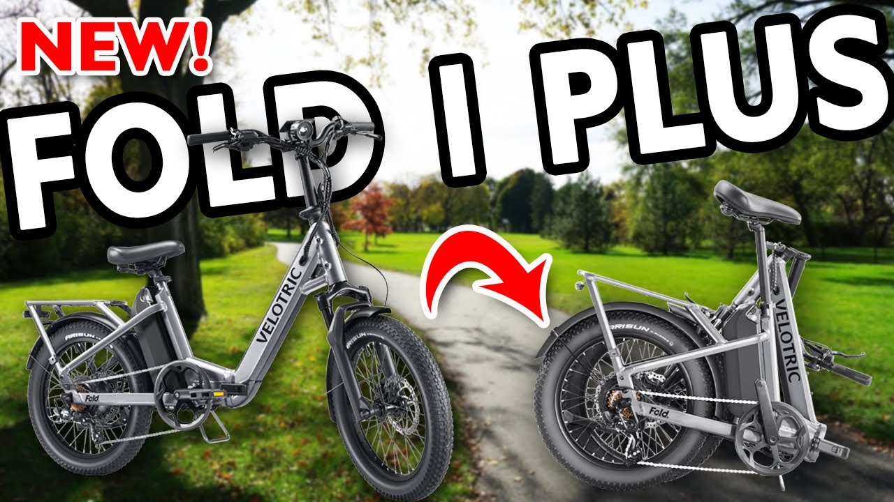 NEW! Velotric Fold 1 Plus Ebike Review: First Look & Ride!