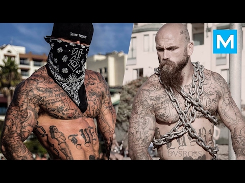 Tattooed Workout Monster - Chris Luera | Muscle Madness