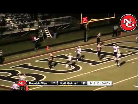 N. Gwinnett's #1 Miles catches TD against Mountain View