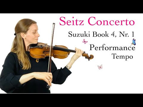 Seitz Violin Concerto - Suzuki Book 4 🎻🦋