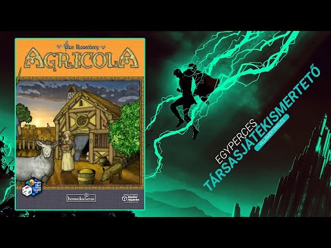 Egyperces társasjátékismertető | #37. Agricola - Game-Obscura
