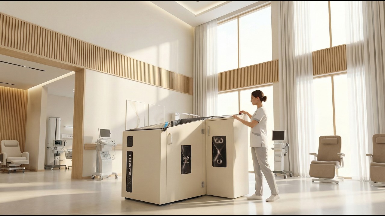 Prezentacja urządzenia TOWER MX-1 - suche kąpiele CO2 i ozonowe