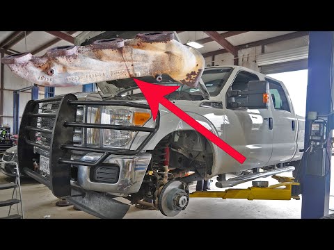 6.2L Gas Truck Gets New Exhaust Manifold After Huge Crack