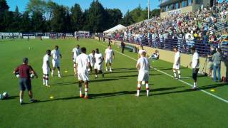 preview picture of video 'Manchester City Practicing on Merlo Field'