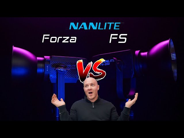 Video Teaser für NANLITE FS vs FORZA LED Film light!