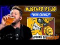 Drinking BEER for my very first MUSTARD PLUG experience!
