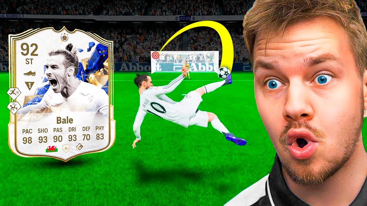 1 mål med TOTY Icon Gareth Bale = 1000 FC Points!