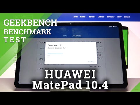 Benchmark HUAWEI MatePad 10.4 New Edition | Geekbench 5 OpenCL | Kirin 810 | 3GB RAM | Speed Test