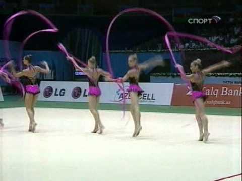 Germany 5 Ribbons Junior Baku European Championships 2009