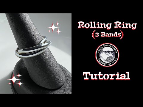 Making A Rolling Ring: A Silversmithing Tutorial