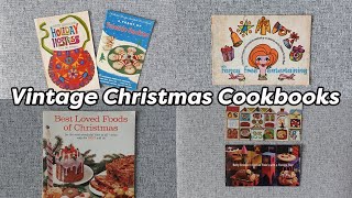 VINTAGE CHRISTMAS COOKBOOKS 🎄 Cookbook Flip Through!