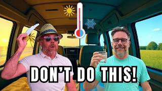 Camper MISTAKE Turns Van Into an Oven in a HEATWAVE
