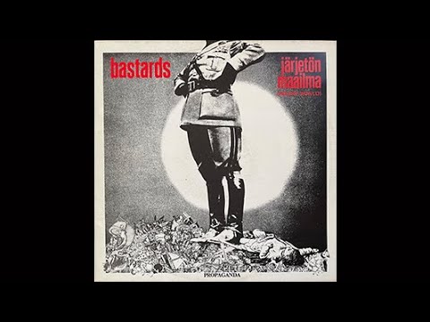 BASTARDS   Järjetön maailma LP ,   1983 Finnish punk