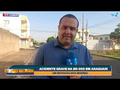 MOTOCICLISTA MORRE EM ACIDENTE NA BR-050 EM ARAGUARI