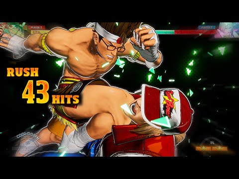 Joe Higashi 43-Hit Combo! FATAL FURY: City of the Wolves: Combos + Hype [Brand new footage!]