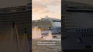 The moment cruise ship life actually begins #sailaway #ocean #shorts