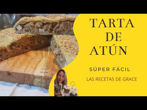 TARTA DE ATUN 😋Super Fácil Tuna Pie🍕😍