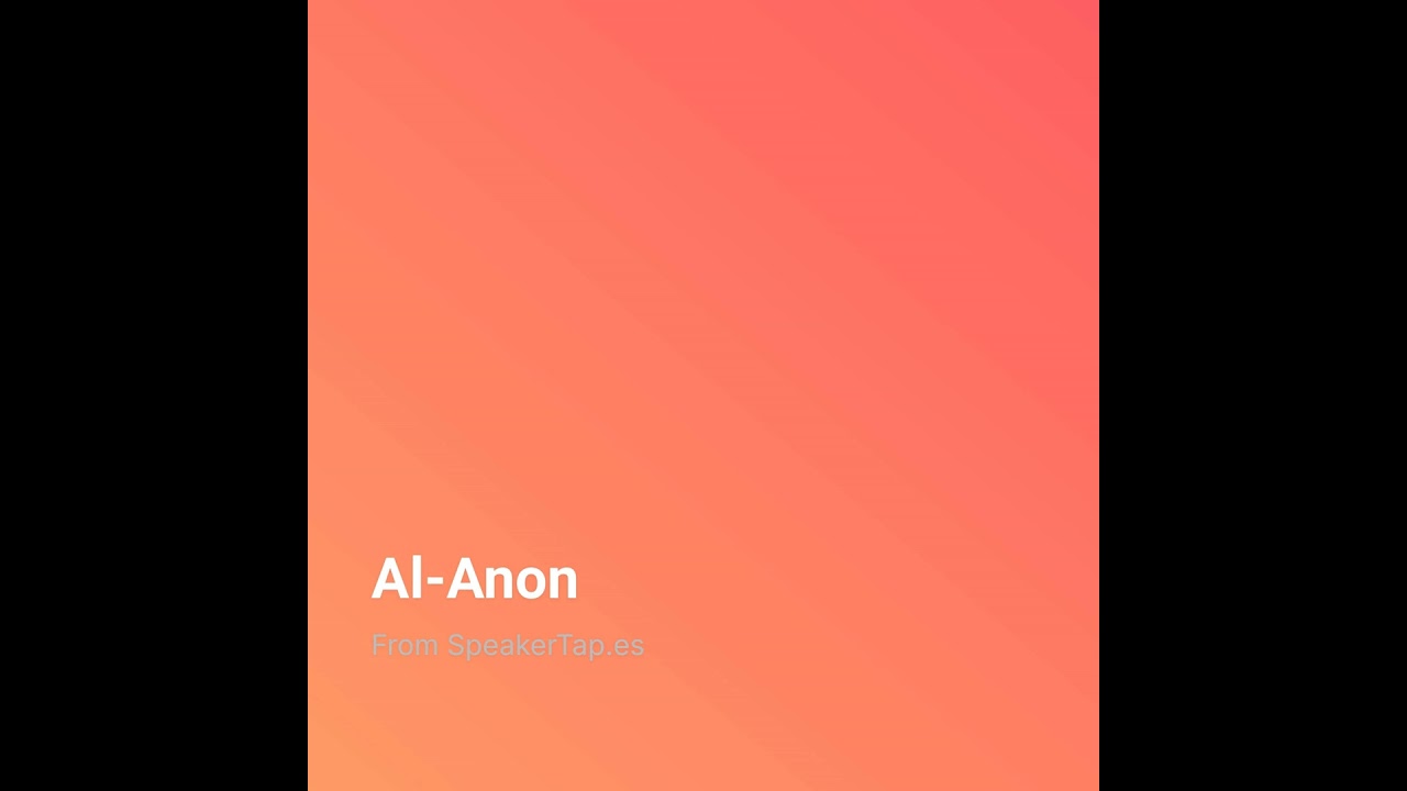 2006 Saskatchewan Al-Anon Adult Children Festival in Saskatoon – Rick J. from Toronto, Canada- Sp...