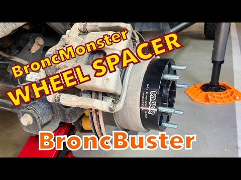 BRONCO 1.5" WHEEL SPACERS - BRONCBUSTER | The Bronco Adventures