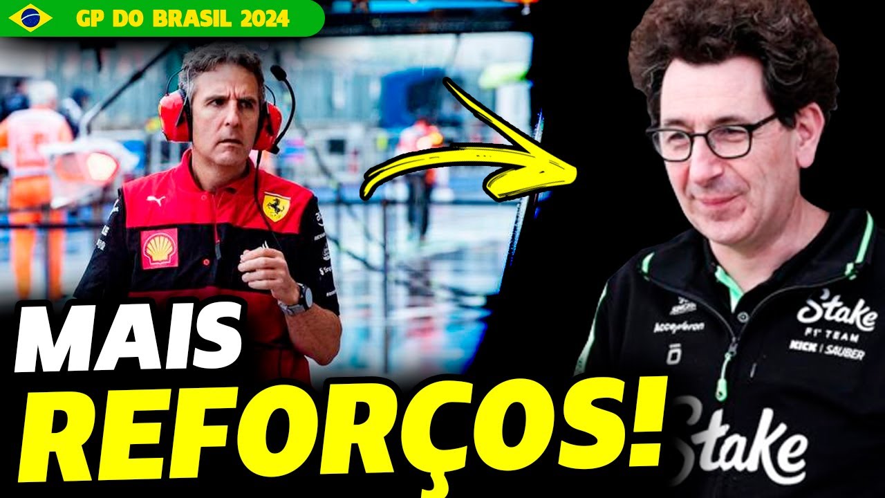 SAUBER/AUDI CONTRATA PEÇA-CHAVE DA FERRARI E CONTINUA REESTRUTURAÇÃO | FÓRMULA 1 | GP EM CASA