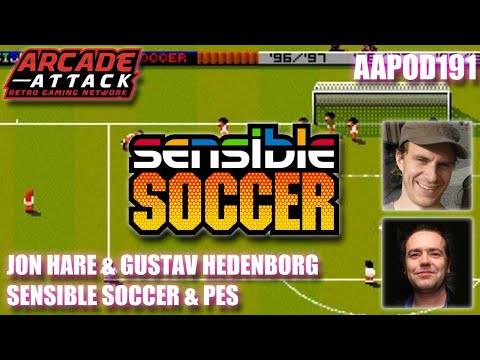 The Story of Sensible Soccer - Jon Hare & Gustav Hedenborg (PES) Interview  [AAPOD191]