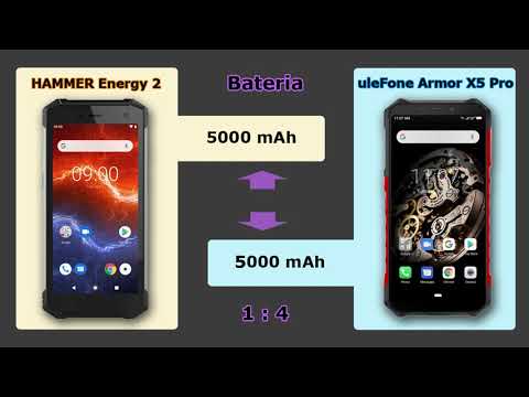 HAMMER Energy 2 vs uleFone Armor X5 Pro, porównanie