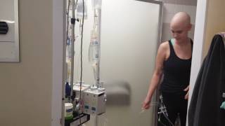 Shower during stem cell transplant  treatment / recovery