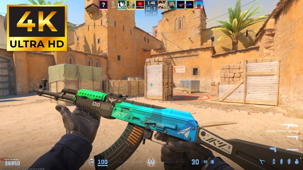 Counter Strike 2 Ranked Gameplay 4K (No Commentary)