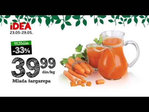 IDEA voće i povrće: nedelja mladosti 23. - 29.05.2016.