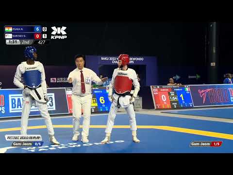 427 Quarter final Men  58kg NIG ISSAKA N  AIN GURTSIEV G