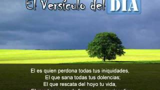Miniatura del video: El versiculo del dia .com - Salmos 103 v3-4