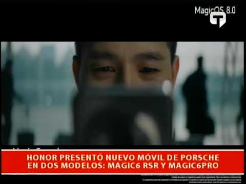 Honor presentó nuevo móvil de Porsche en dos modelos Magic 6 RSR y Magic 6 Pro