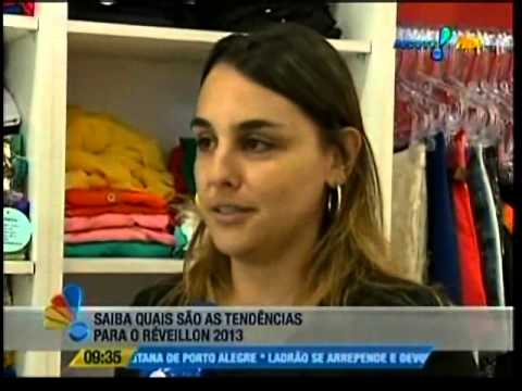 Rede TV   Se Liga Brasil 28 12 2012   Caio Von Vogt fala sobre tendências para o Réveillon 2013