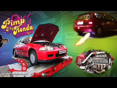 Pimp My Honda 🚘 Ep1 - Motor tuning 🔧⚙ Durrogjon-csattogjon! 🚗💨💥🔥