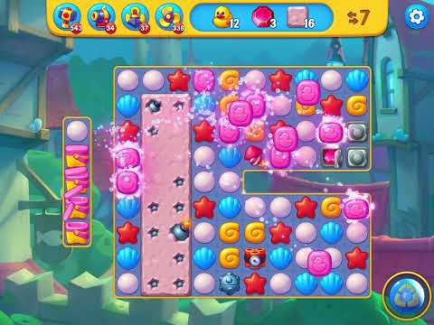 Fishdom level 8037 no boosters フィッシュダム ノーマル [Friend's]