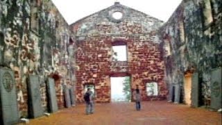 preview picture of video 'マラッカ・セントポールの丘 / St. Paul's Church, Melaka'