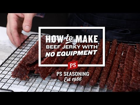 How to Make Beef Jerky with NO Equipment  | Easy Homemade Jerky