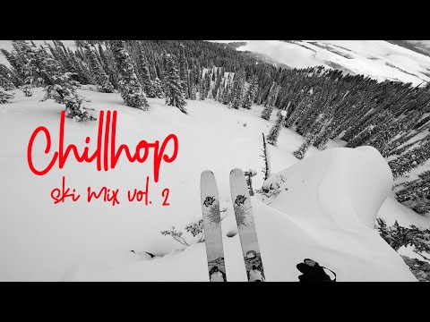 Ski Music Relaxing POV Backcountry Powder Skiing | 1 Hour